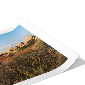 Papier d'art seul avec marge blanche